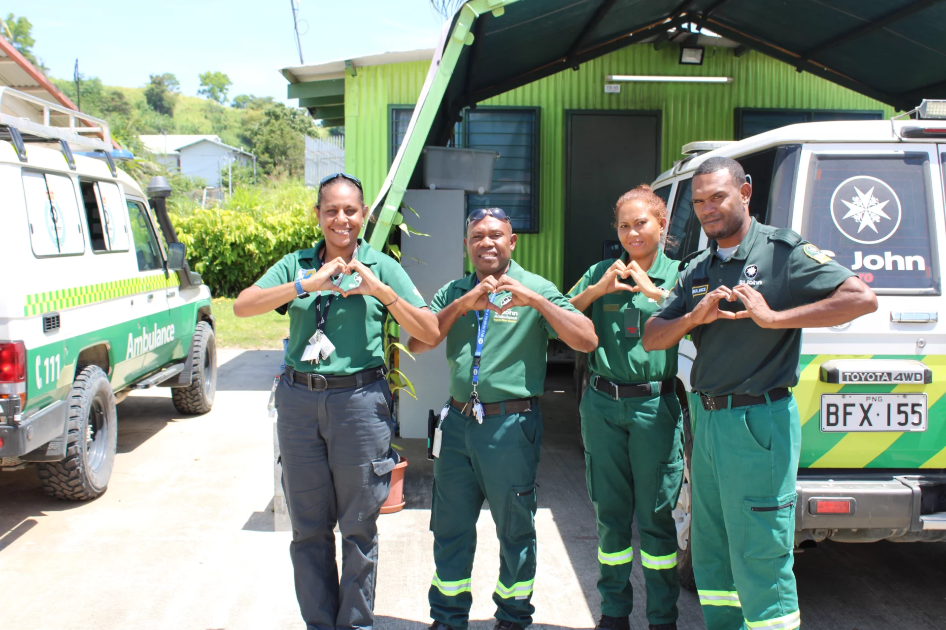 with SJAPNG ENB Ops team